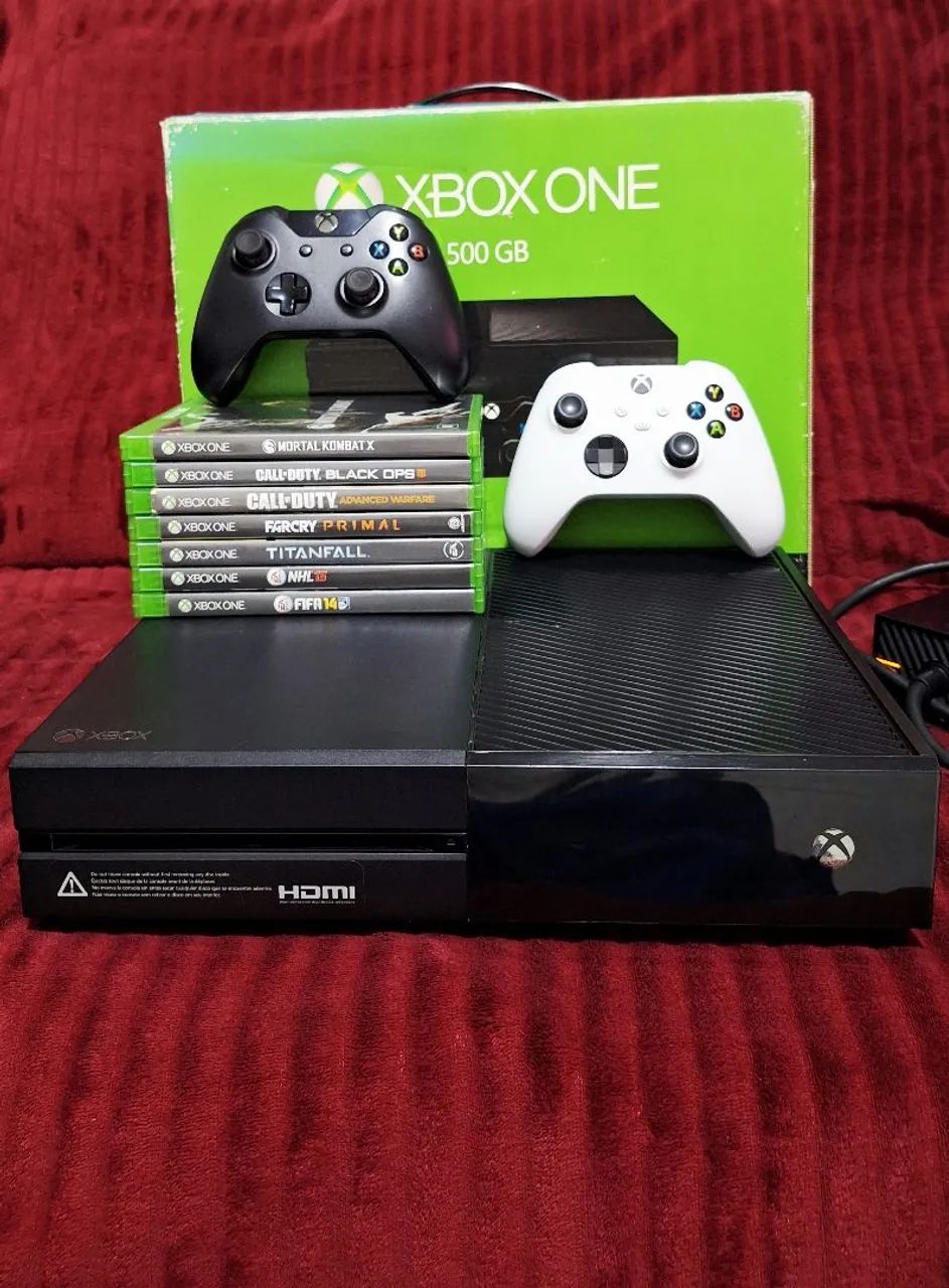 その他 Xbox one 500GB Xbox One Microsoft 500gb - Seminovo - ZEUS GAMES - A única loja