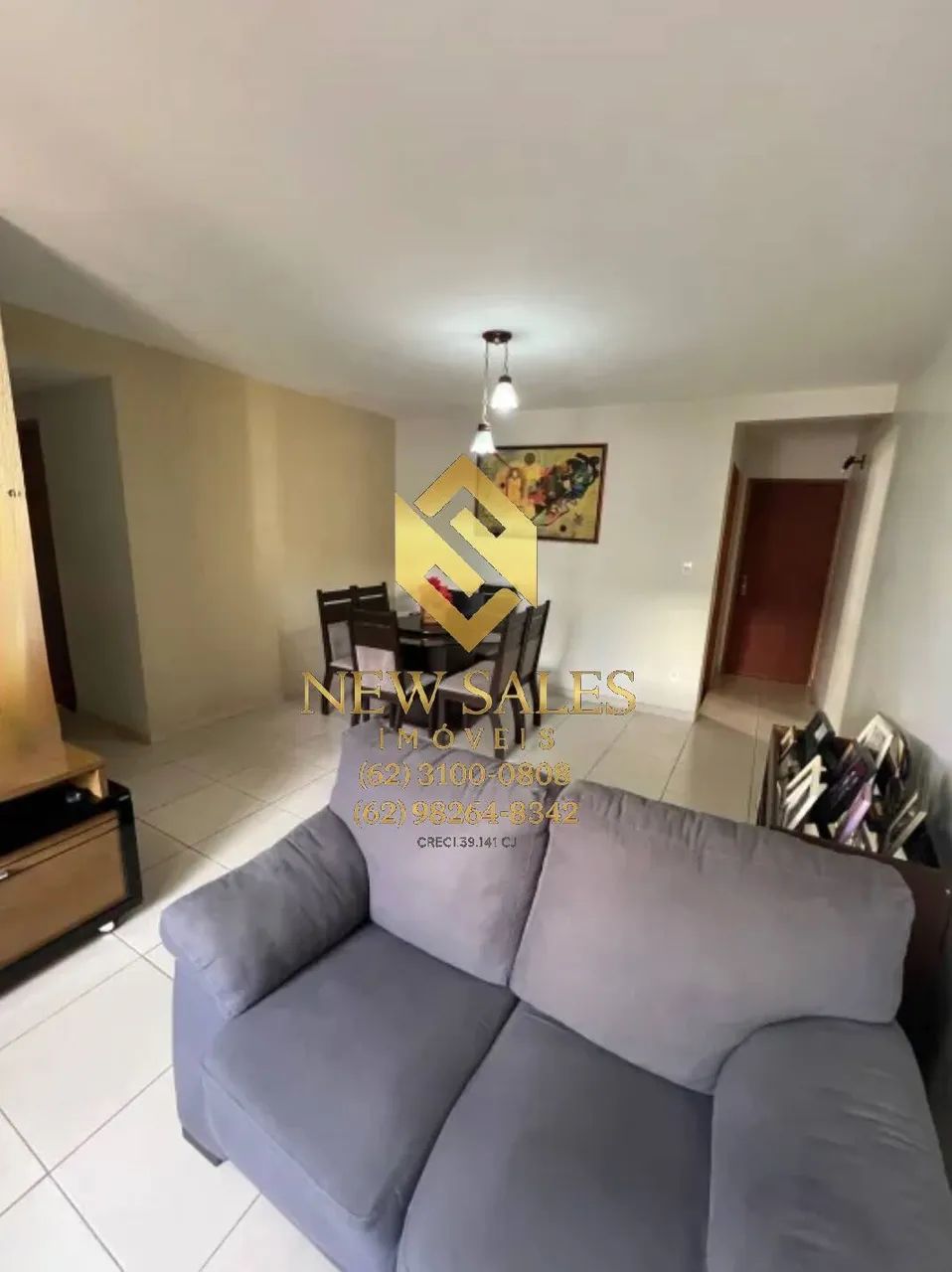 Apartamento com 3 quartos a venda, 103m² - Setor Oeste
