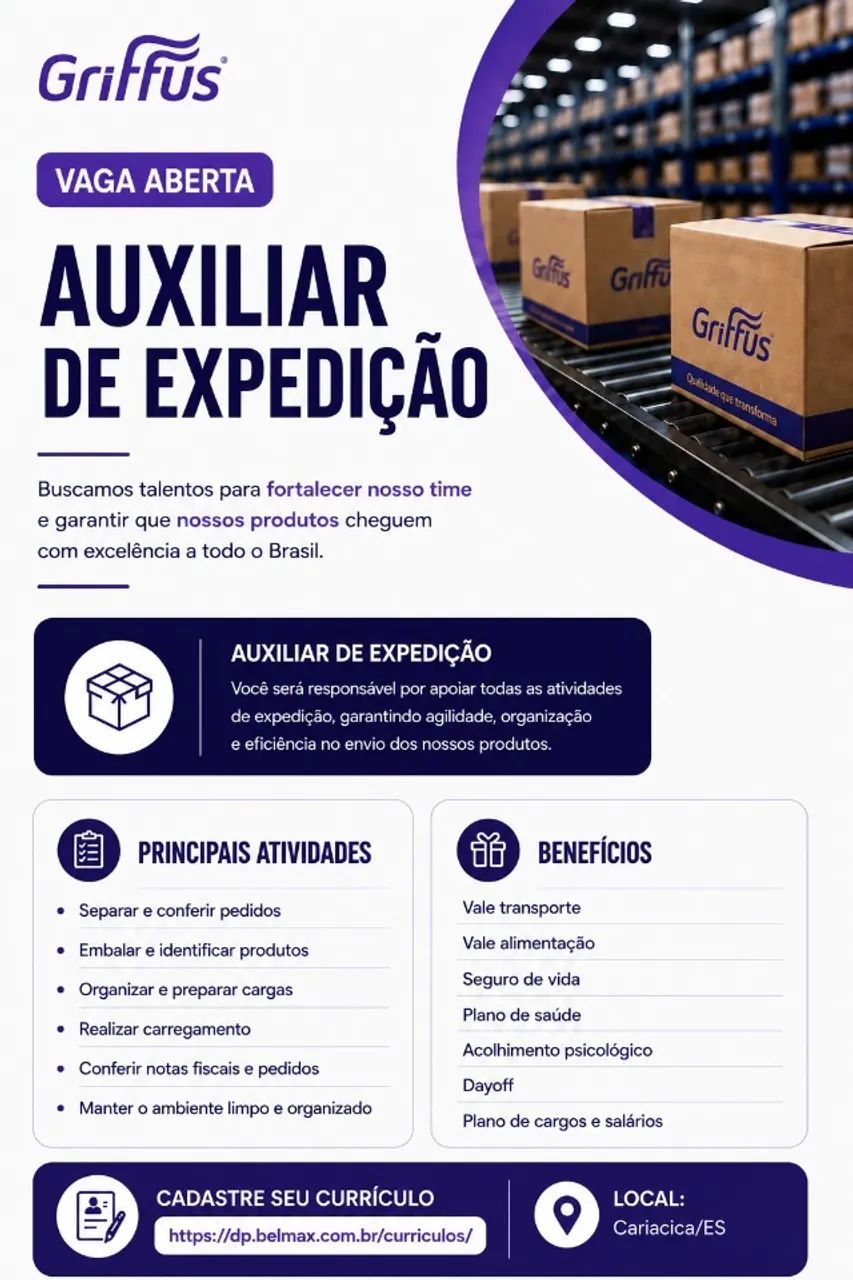 AUXILIAR DE EXPEDIÇÃO