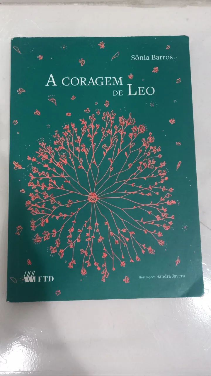 Livro A coragem de Leo