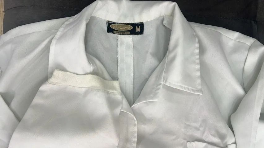 Jaleco branco masculino M D'Armand