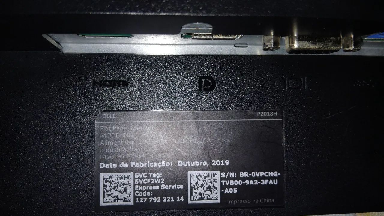 Monitor Dell P2018Hac - Foto 2
