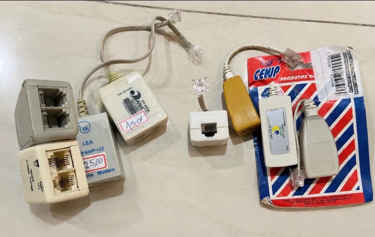 LOTE C/ ACESSÓRIOS DE INFORMÁTICA E TELEFONIA - Foto 2