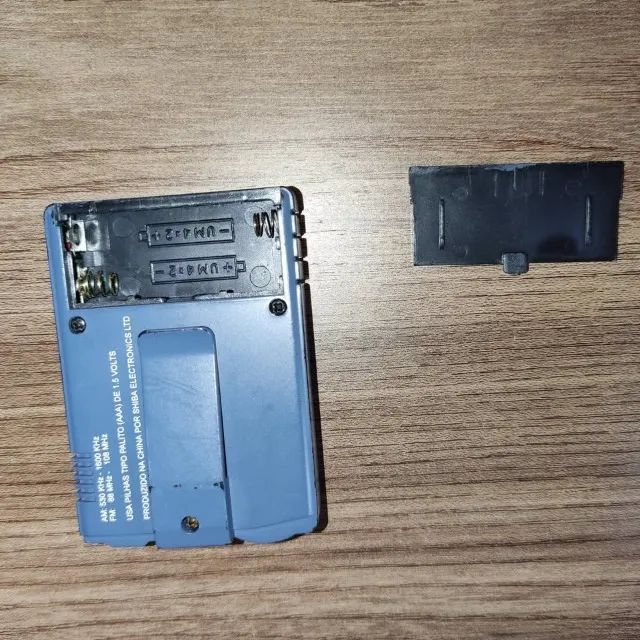 Mini Radio - AM e FM - Gillette SensorExcel - À pilhas - Foto 4