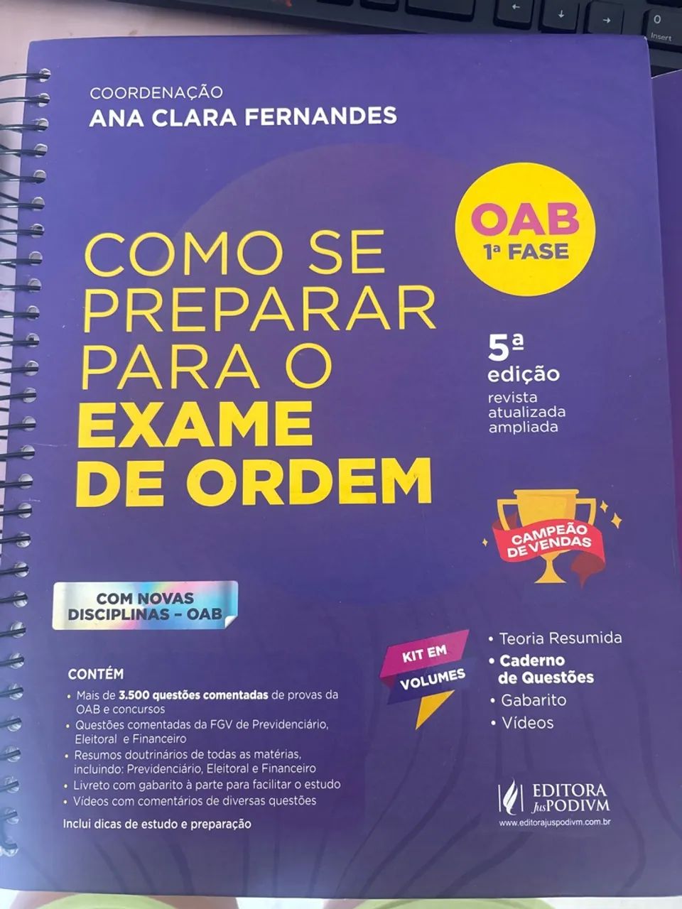 Caderno OAB - Foto 2