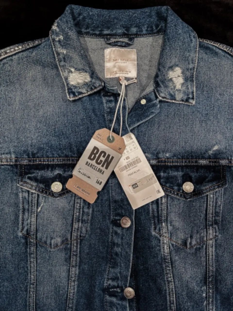 Jaqueta Jeans Zara