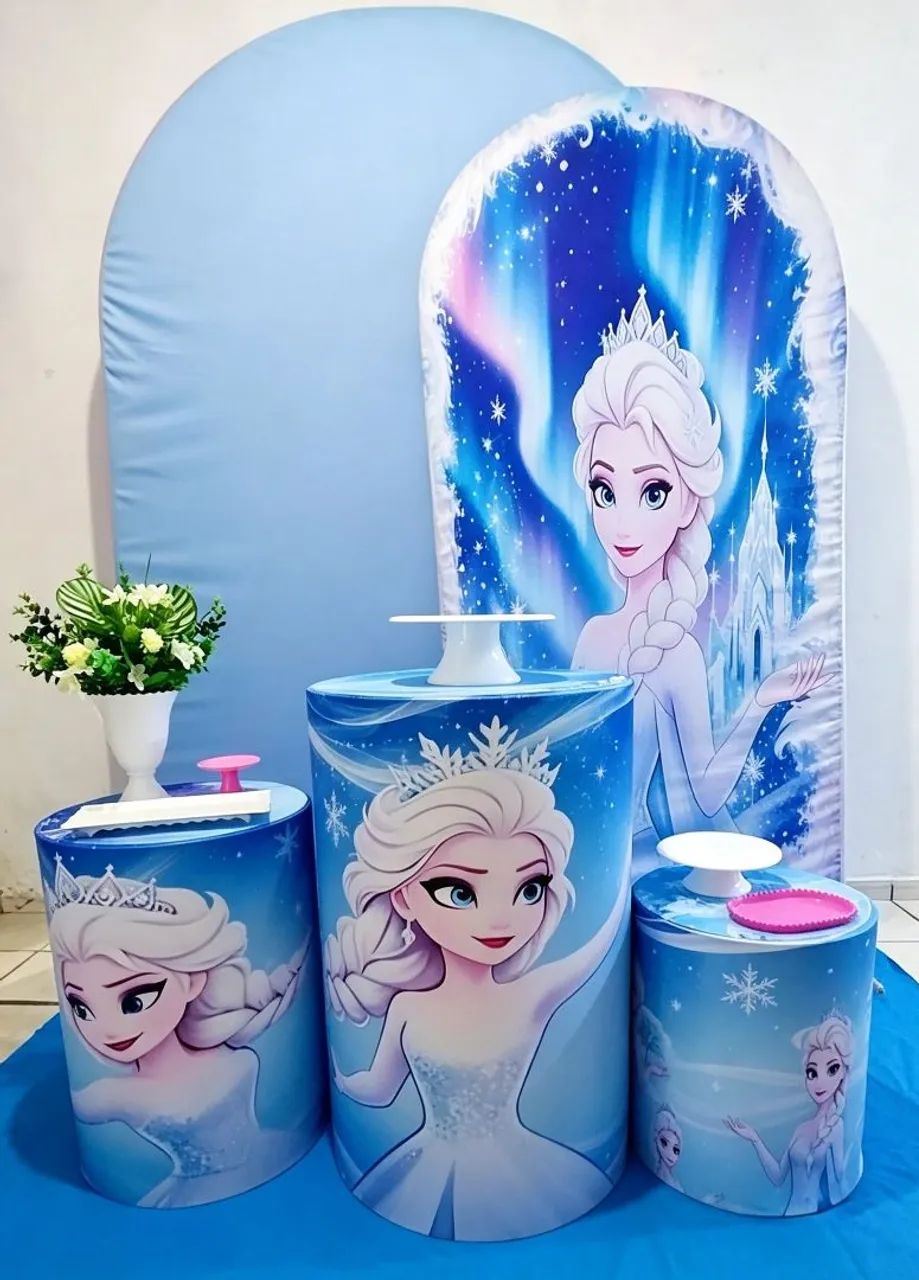 Frozen Elsa Kit Padrão  - Foto 4