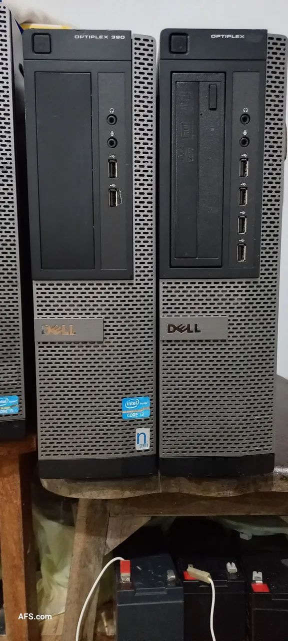 CPU Dell com teclado e mouse 