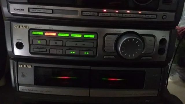 caixa de som Aiwa (leia o anùncio) - Foto 4