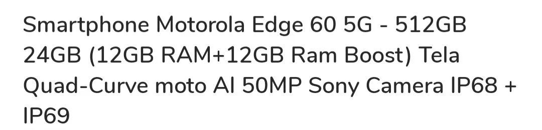 Celular Motorola edge 60 - Foto 4