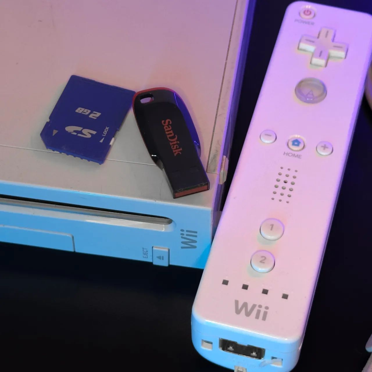 Nintendo Wii Chinês Desbl0quead0 + 128GB + Mídia Físico + Acessórios - Foto 3