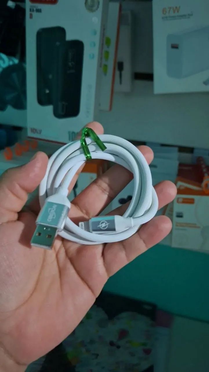Cabo de iPhone USB lightning 