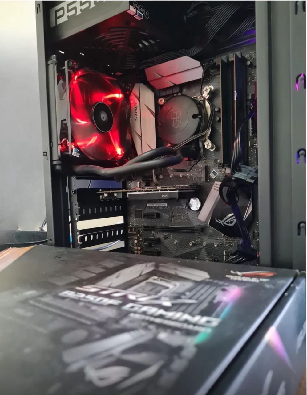 Computador I3 7100 8Gb ASUS gamer STRIX Nvidia p620 2Gb - Foto 3