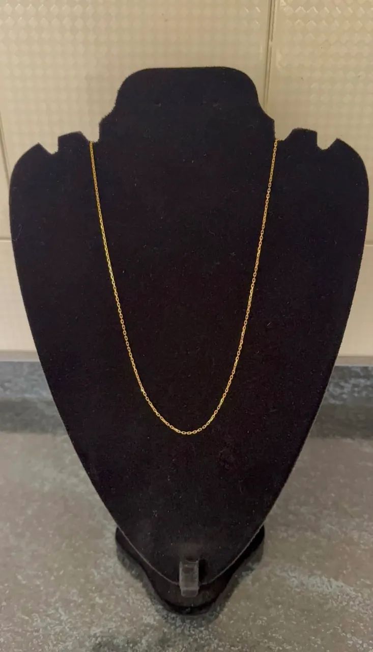 corrente cartier maciça em ouro 18k - Foto 3