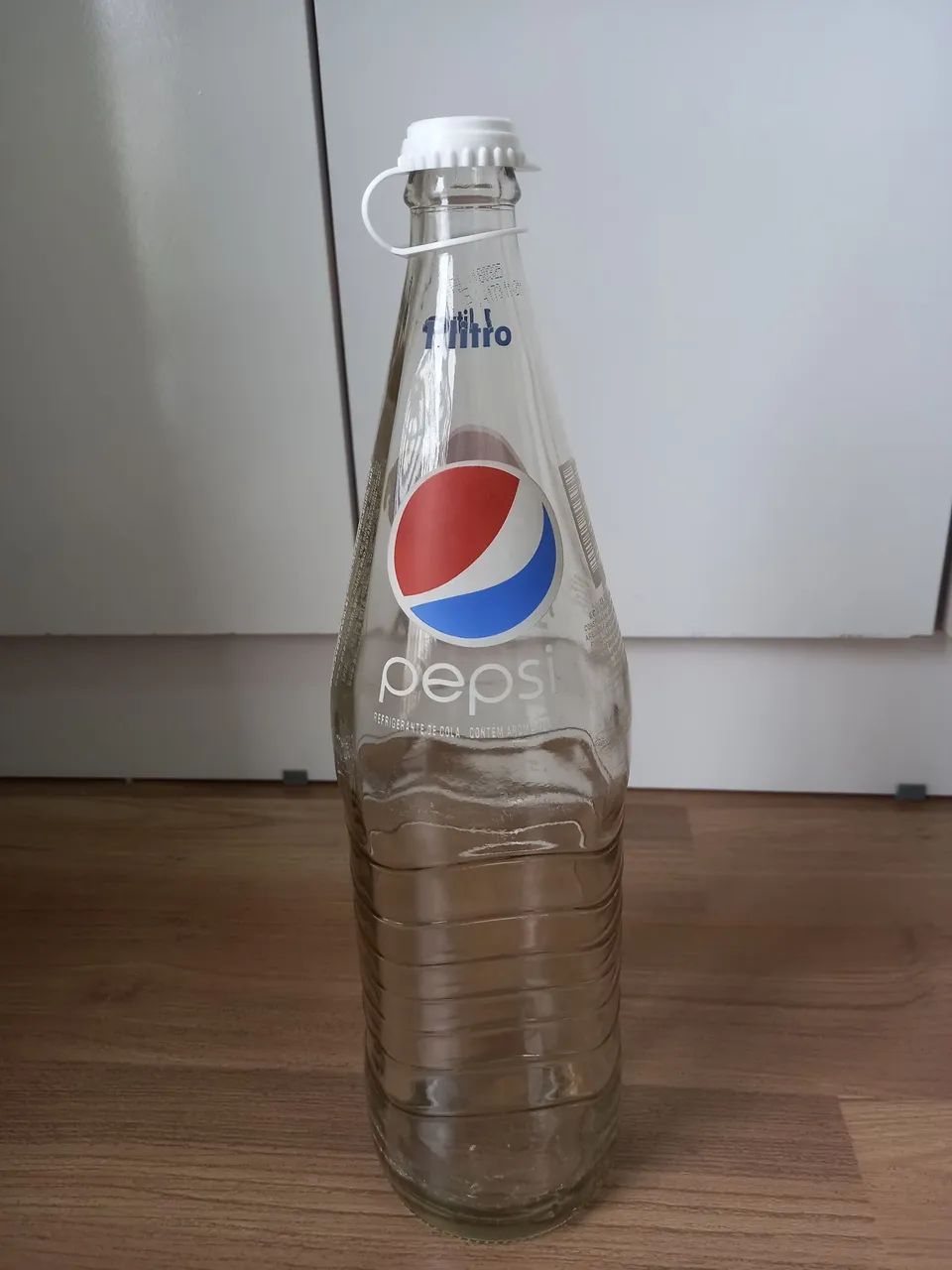 GARRAFA VIDRO PEPSI 1 LITRO ANTIGA ORIGINAL