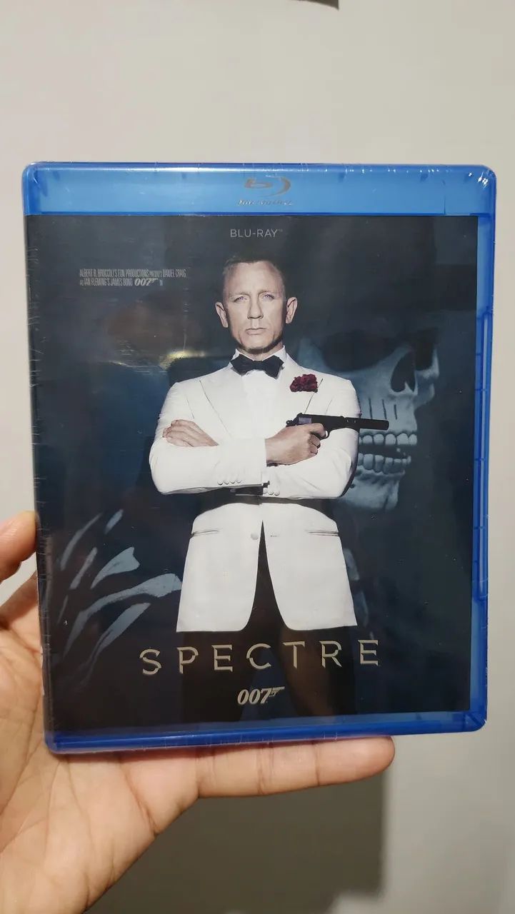 Blu-ray 007 Contra Spectre Lacrado 