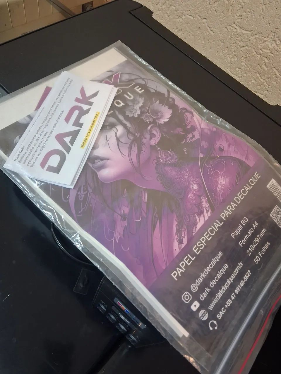 Impressora Epson ja com tinta de tatuagem  - Foto 4