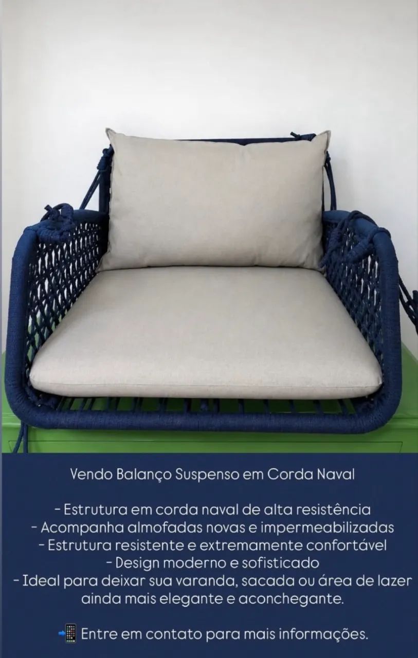 Balanço corda náutica