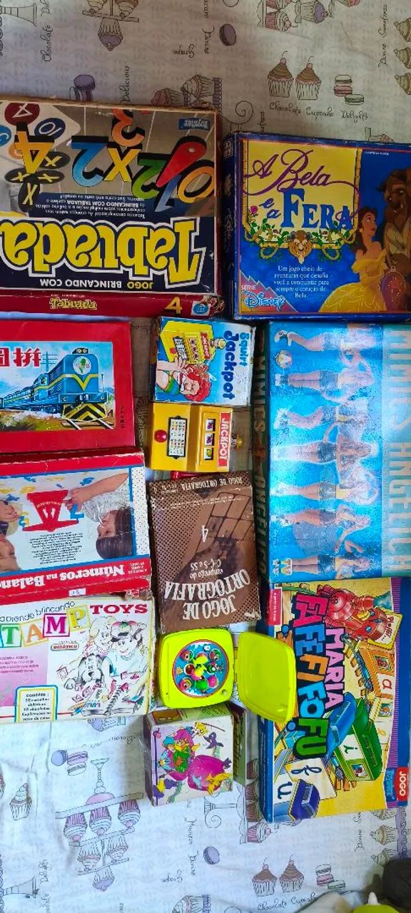 Lote brinquedos diversos antigos