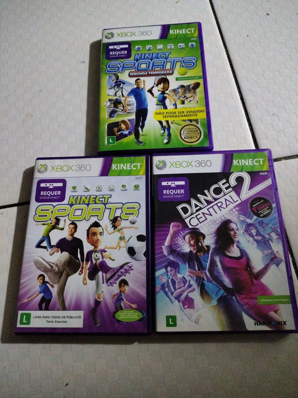 Jogos Xbox 360 originais 30 reais cada 