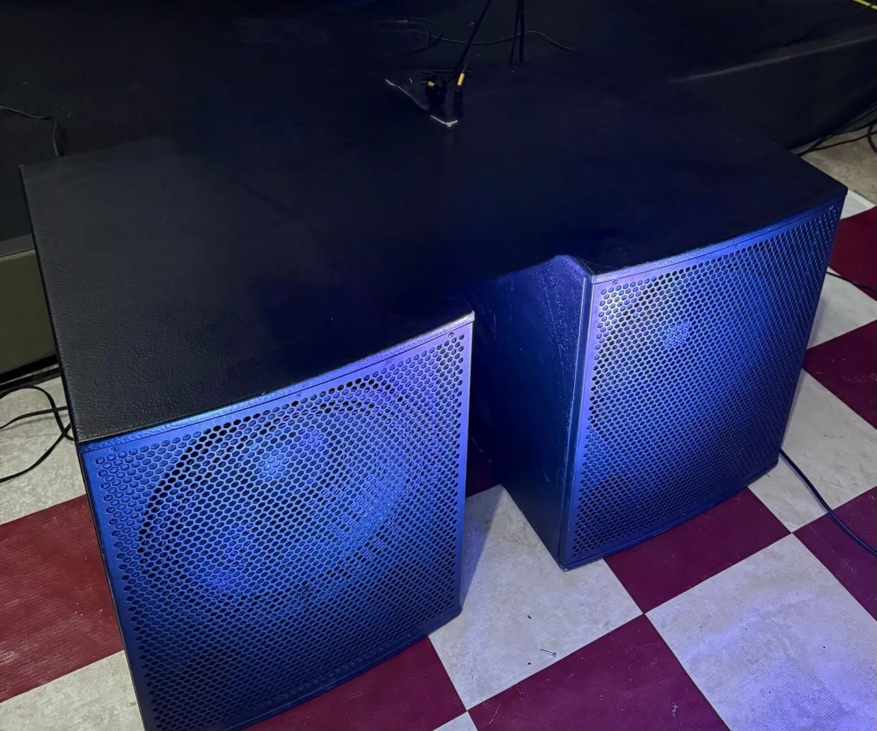 Subwoofer de 15 polegadas ativo e passivo 