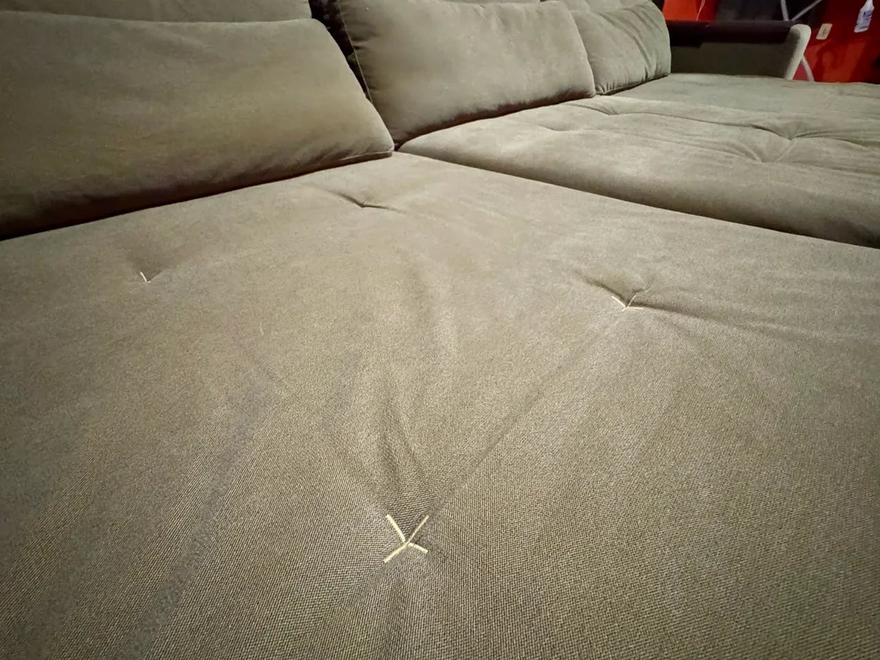 Sofá Impecável - 3 Partes Ajustáveis e Reclináveis - Foto 5