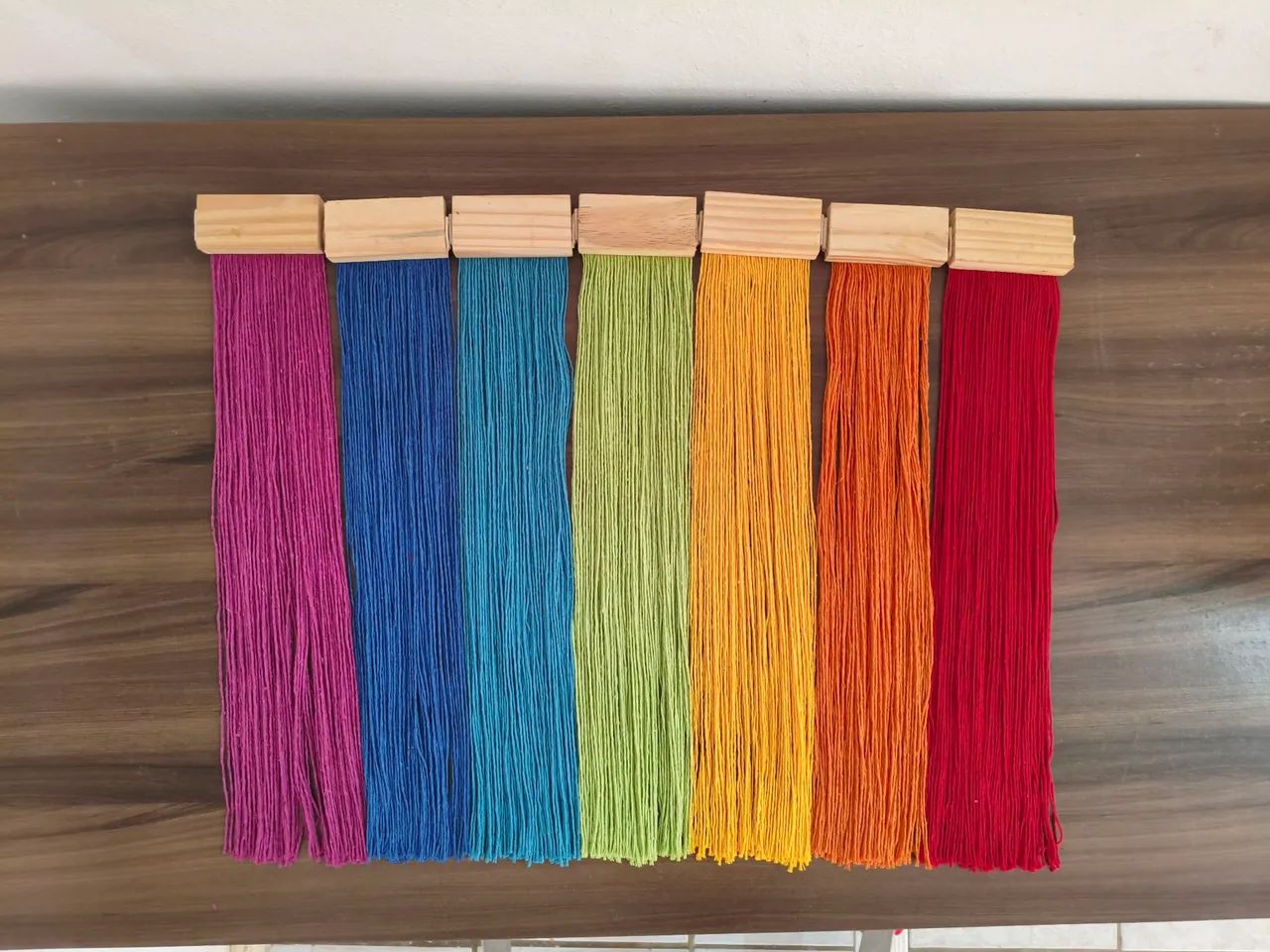 Bandeira LGBT em macramé  - Foto 3