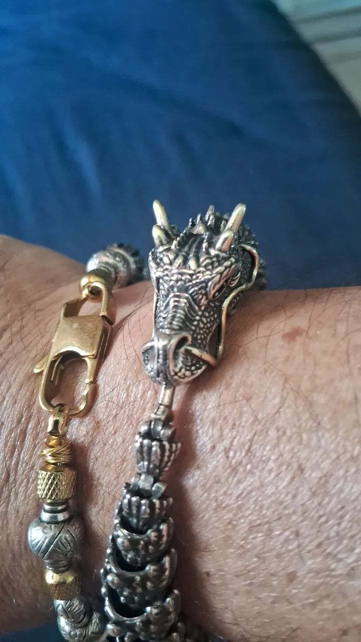 Pulseira dragão budista  - Foto 4