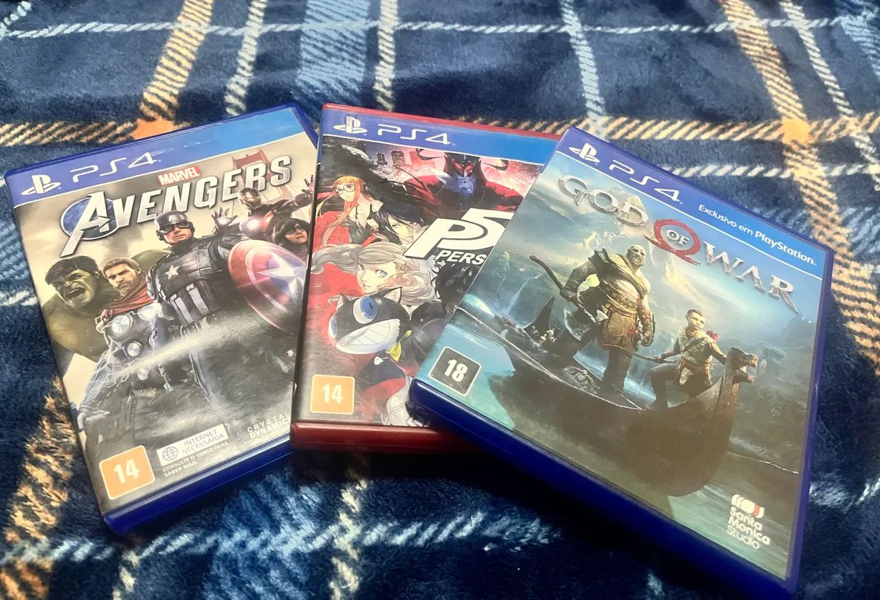 Lote de jogos ps4