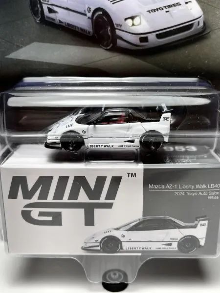 Mini GT Mazda AZ-1 Liberty Walk LB40 - Foto 4