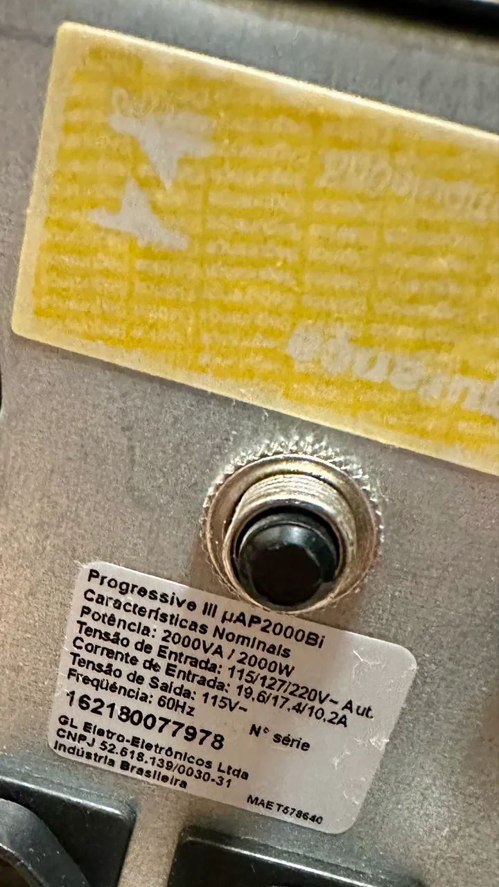 Estabilizador 2000VA SMS Progressive III  - Foto 4