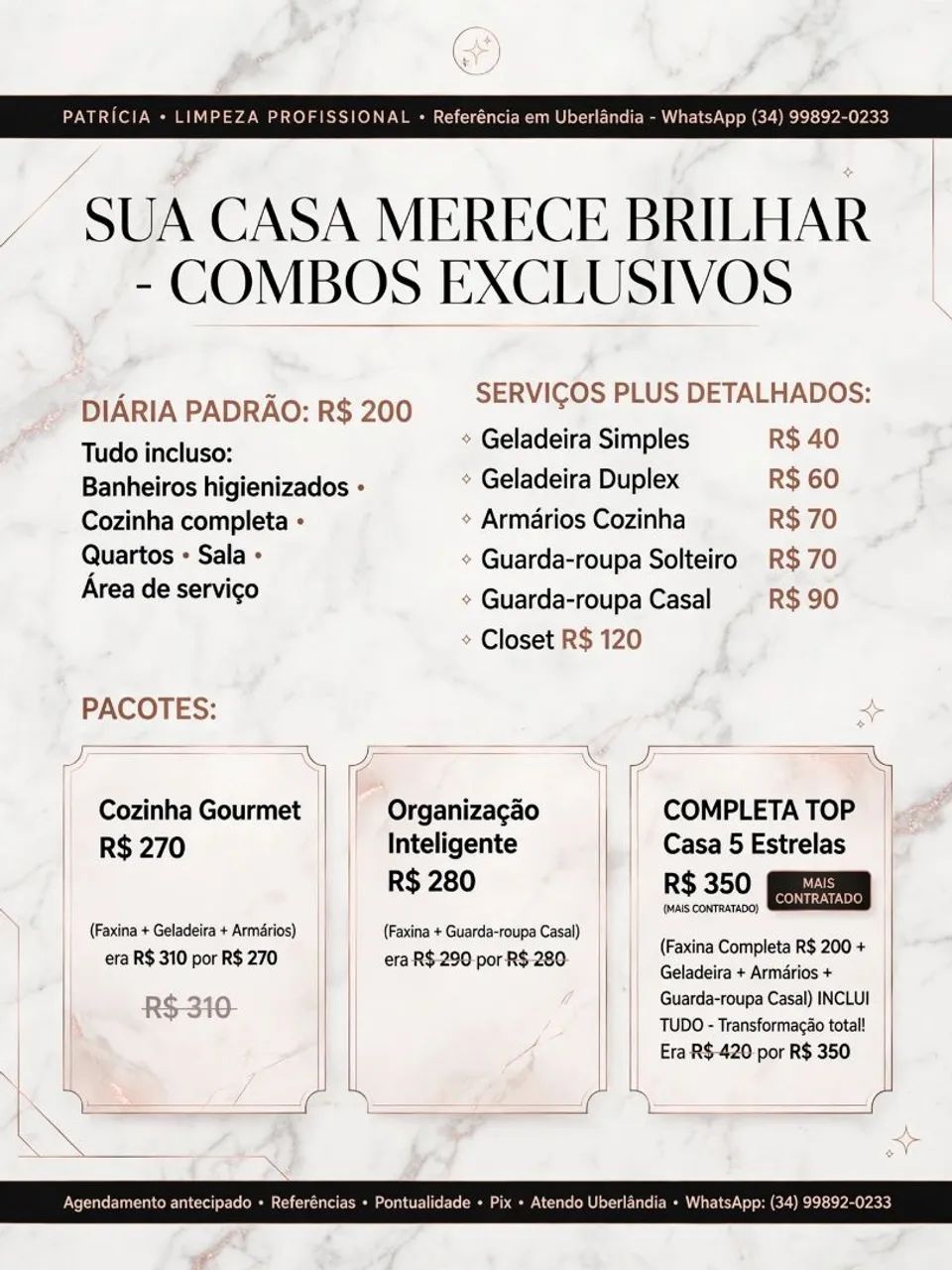 Diarista Uberlândia 