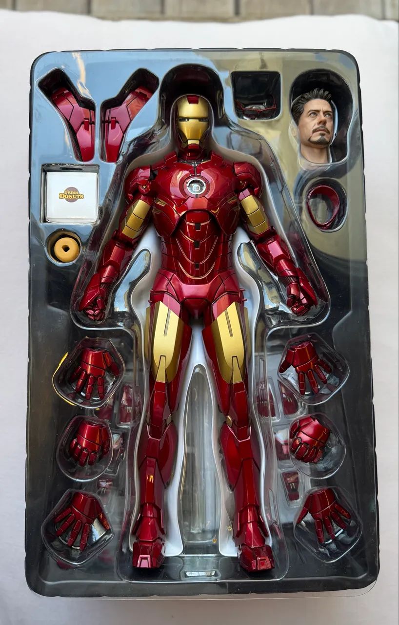 IRON MAN 2 Mark IV - HOTTOYS (32cm) - Foto 4