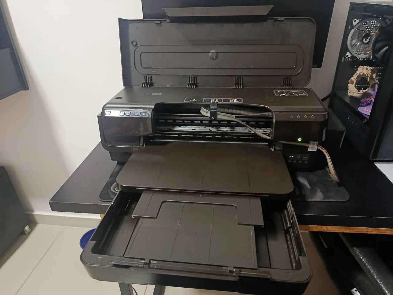 Impressora Hp 7110 A3 com tanque de tinta - Foto 3