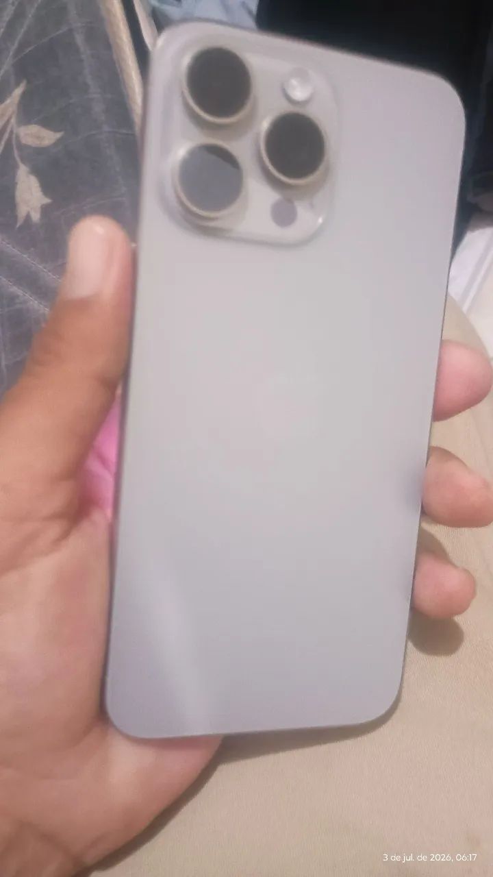 Quero trocar meu 15 pro Max ou no 17 pro Max ou 16 pro Max com volta minha  - Foto 3