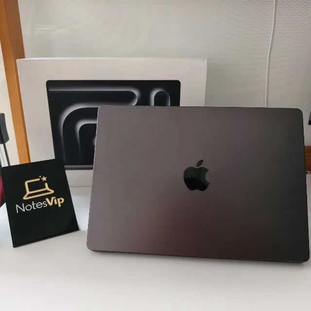 新品に近いMacBook Pro 14 M3 Pro 36GB JIS MACBOOK PRO 14 M3 PRO 36GB, 512GB, 88% SAUDE - SPACE BLACK