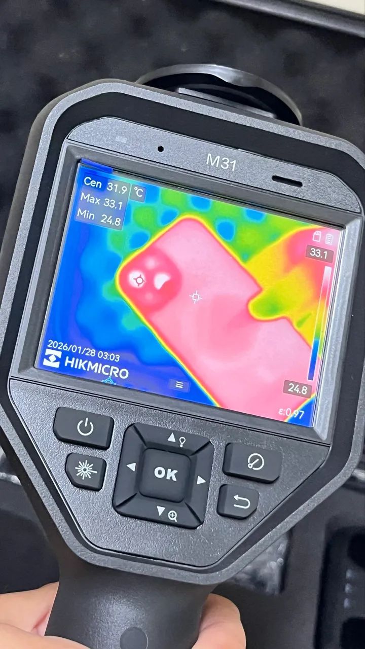 Câmera Termográfica Hikmicro M31 - nova, original, na caixa - Foto 3