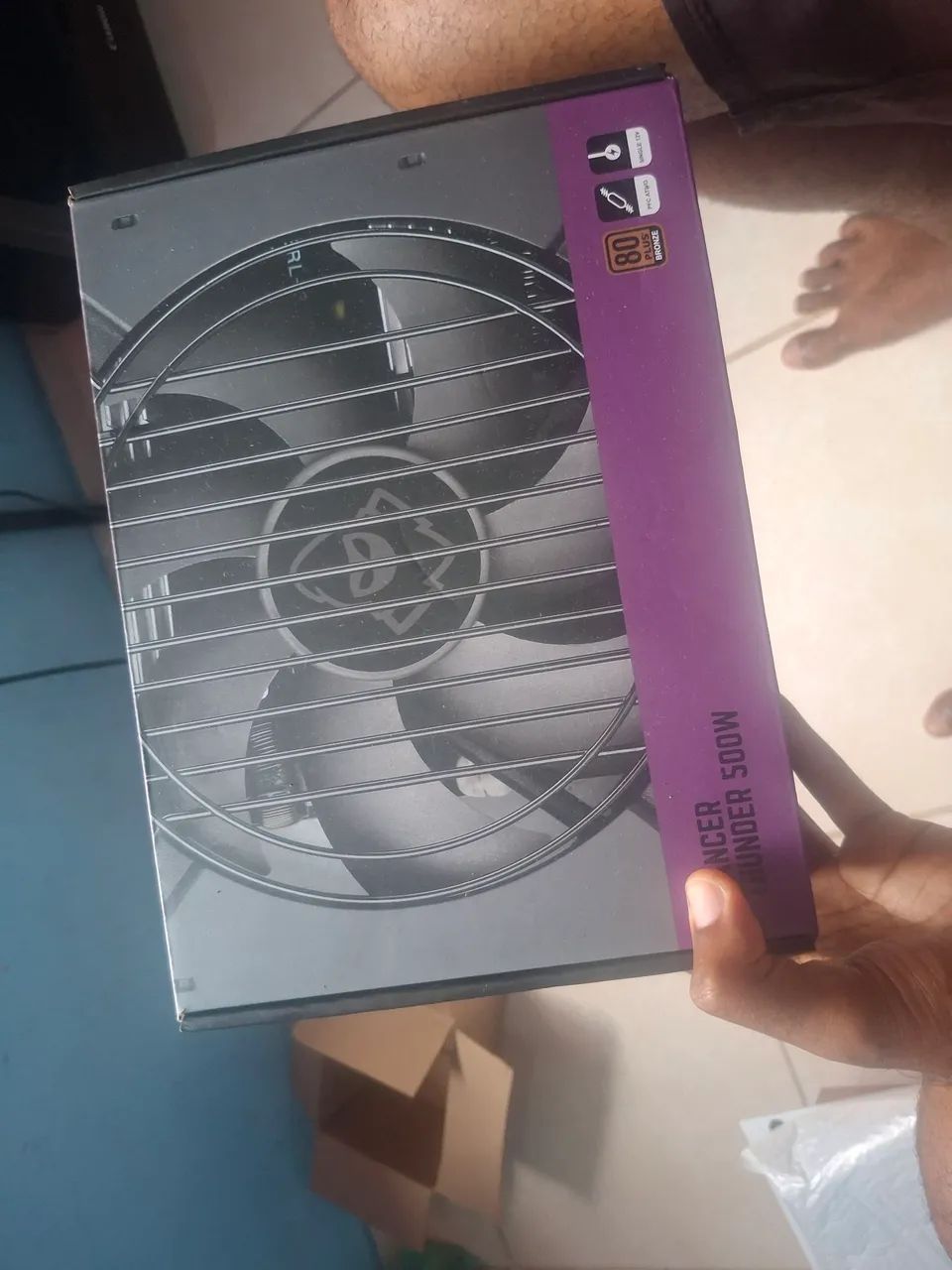 Fonte gamer 500 wats zera 