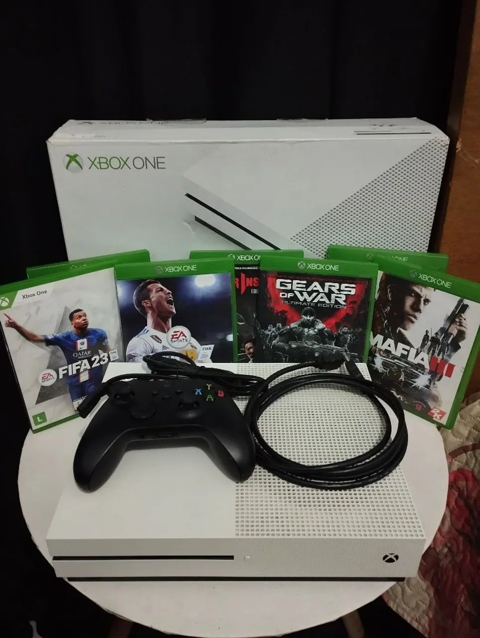 X BOX ONE S BRANCO - Foto 4
