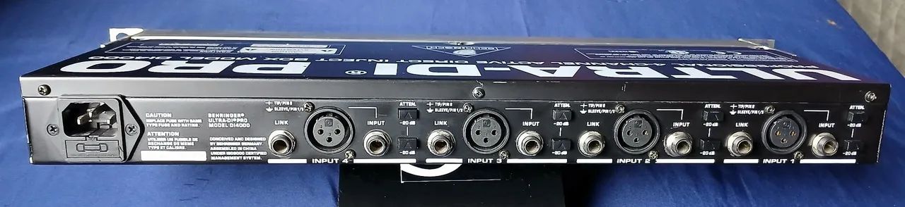 Direct Box Behringer Ultra DI Pro DI-4000 - Foto 2
