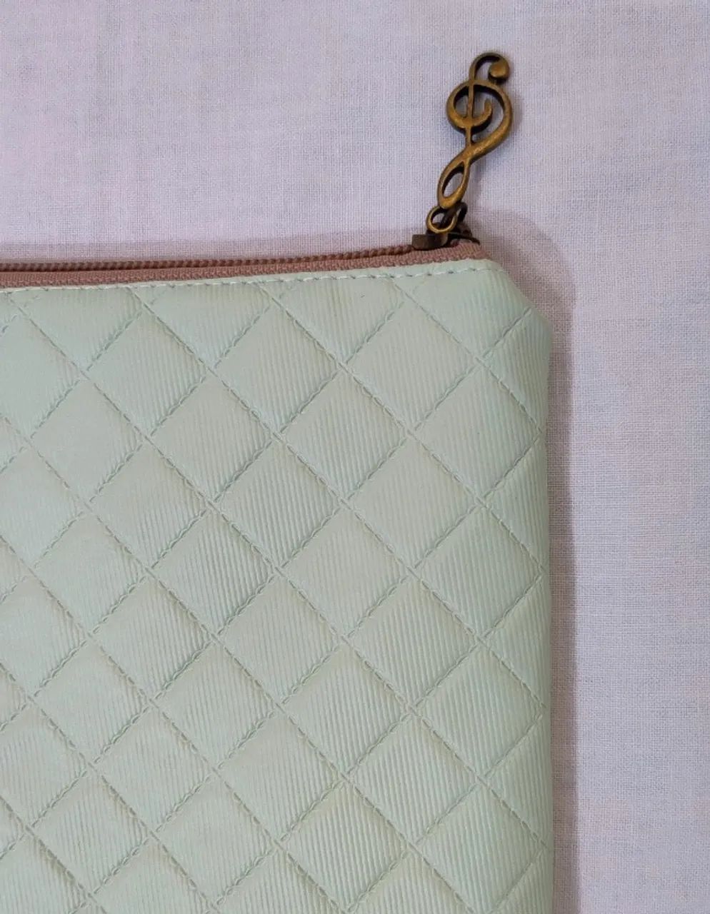 Necessaire impermeável - verde água - Foto 3