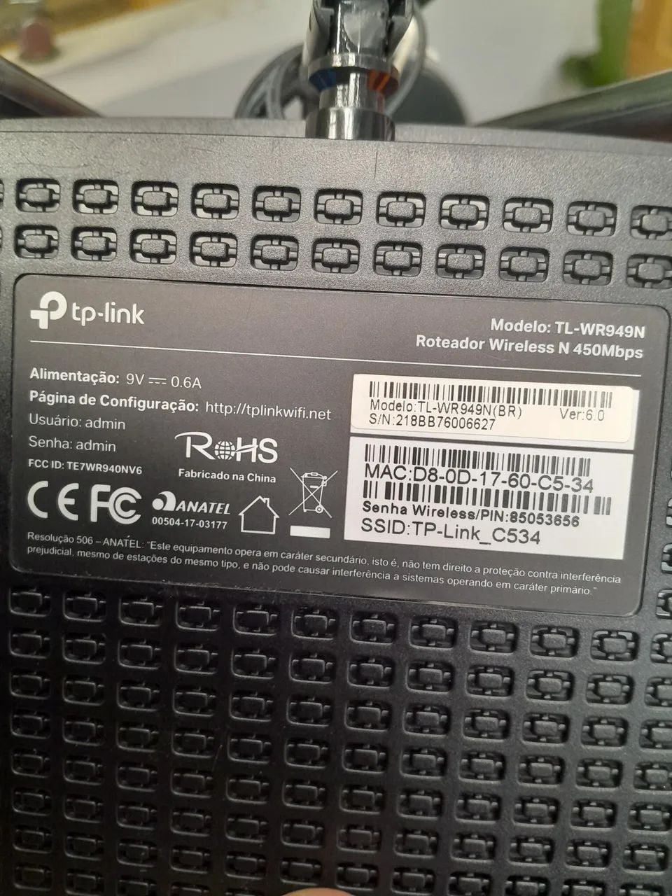 Roteador semi novo so 100reais zap *  - Foto 2