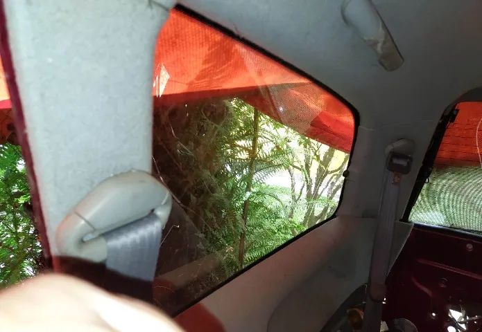 Vidro fixo traseiro direito para reposição original Toyota Prévia 91, importada do Japão - Foto 3