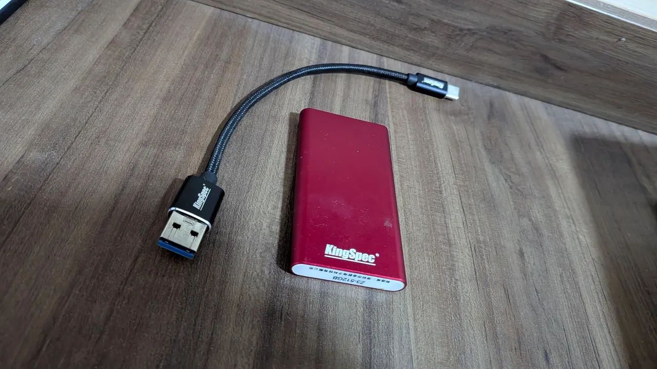 SSD KingSpec 480gb Externo - Foto 2