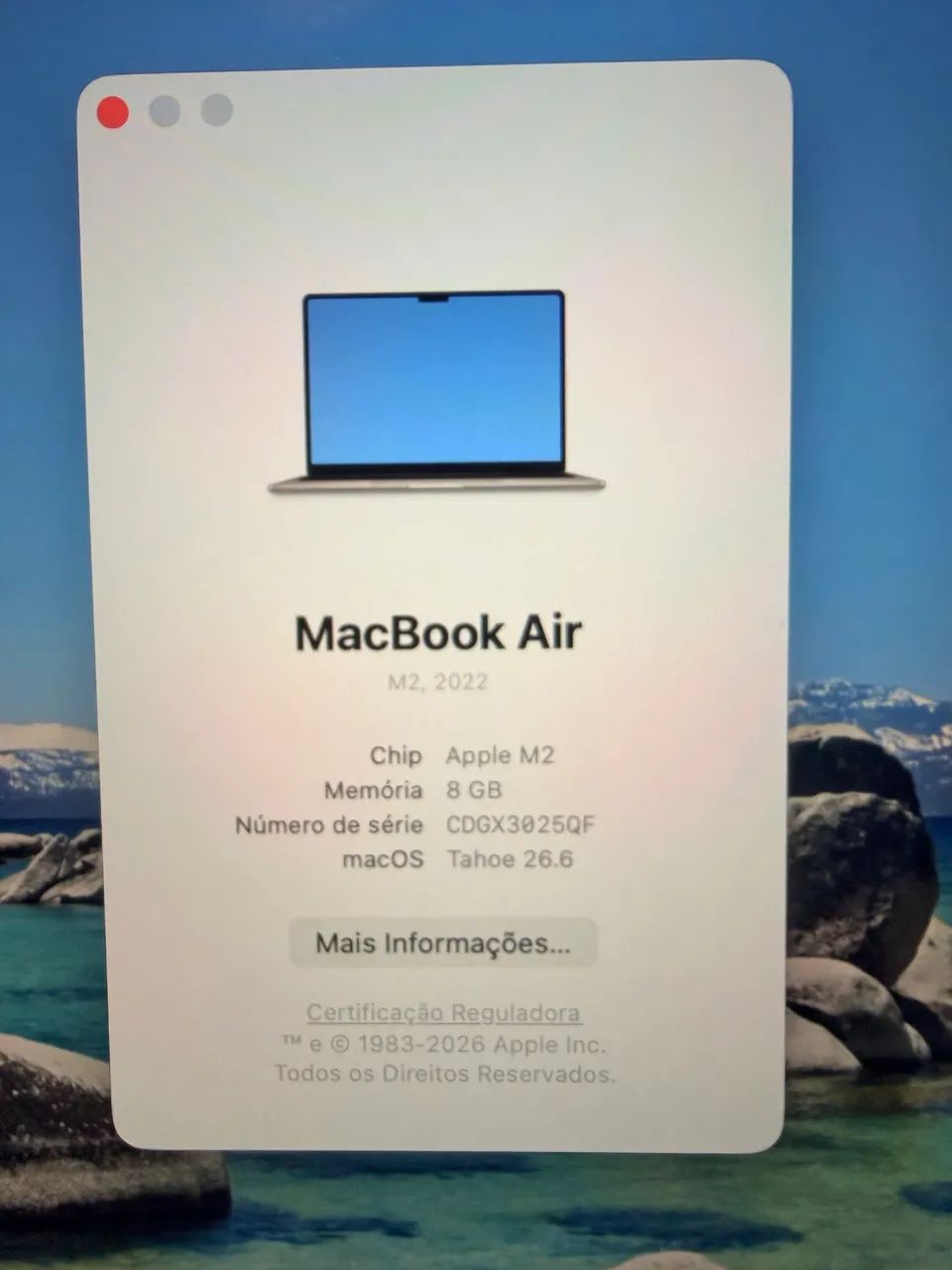 Macbook Air M2 256 100% - Novíssimo!!! - Foto 4