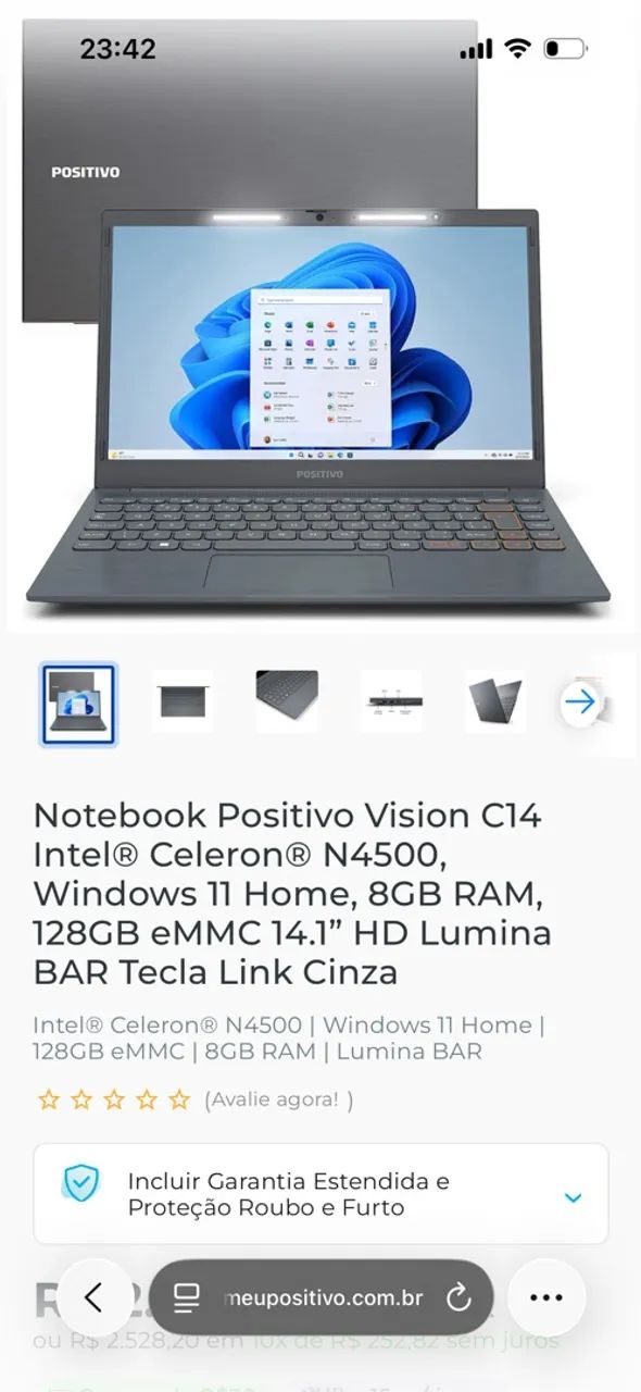 Notebook Vision 14C - Foto 3