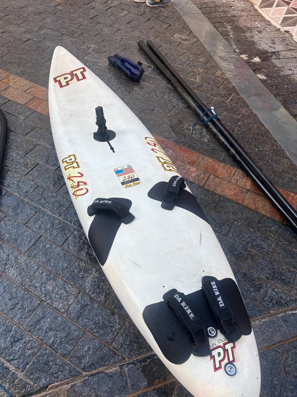 Wind surf - Prancha com duas velas!  - Foto 3