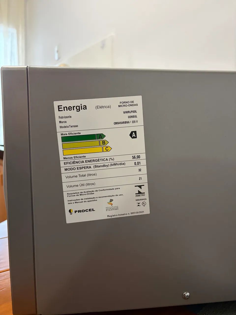 Micro-ondas Consul 32L 220V - Seminovo - Foto 2