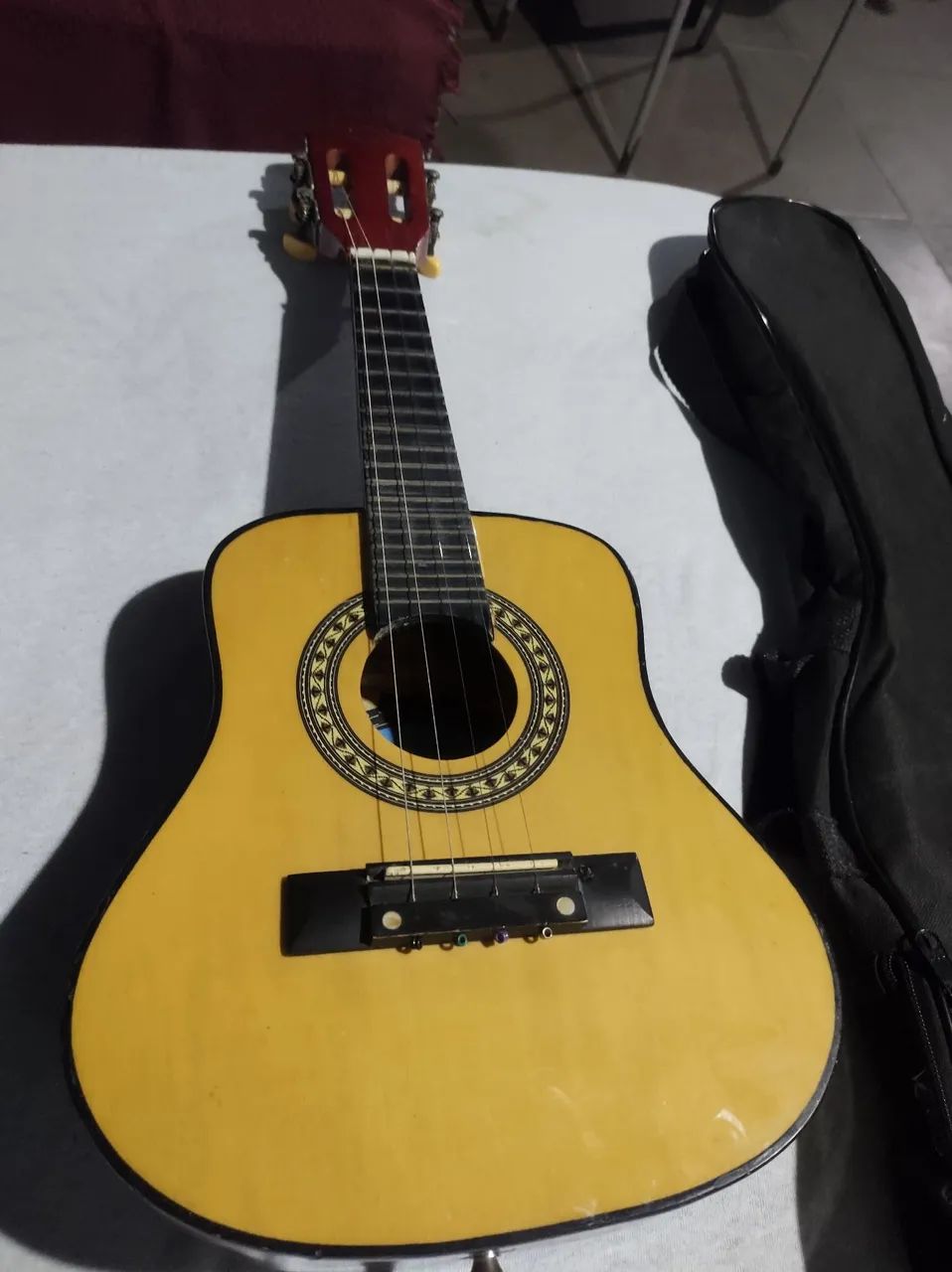Vendo ou troco cavaco amplificado com capa.  - Foto 2