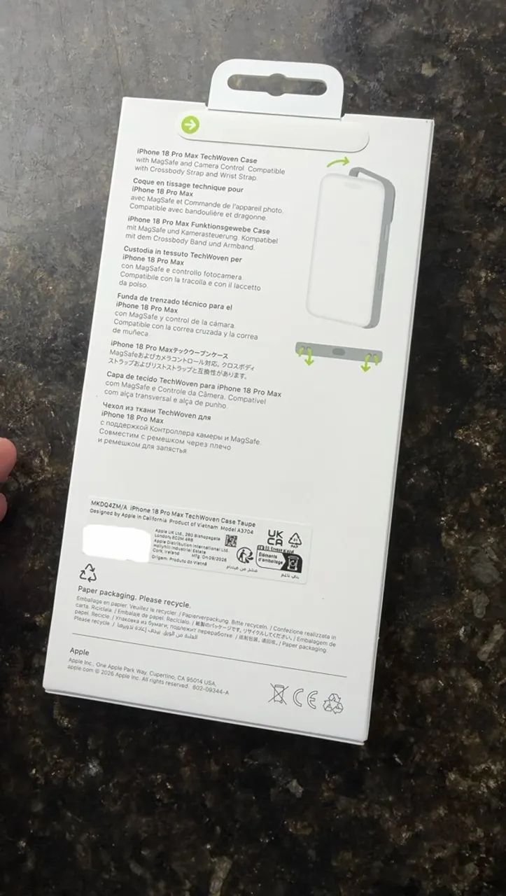 Capa TechWoven IPhone 18 Pro Max (LACRADA) - Foto 4
